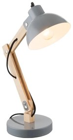 Brilagi - Lampada da tavolo FOCUS 1xE27/40W/230V grigia