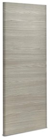 Anta per porta scorrevole Callisto cenere in legno  grigio / argento L 93 x H 212 cm