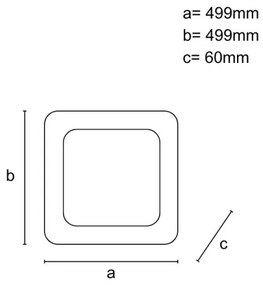 Plafoniera LED dimmerabile LED/45W/230V 3000-6500K bianco + telecomando