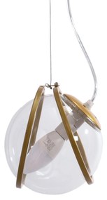 Lampada APP1089-1CP GOLD TRANSPARENT