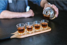 Tagliere di legno e 4 bicchieri da shot Gentlemen's Hardware - Gentlemen's Hardware