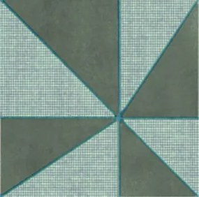 Mutina Azulej Gira Piastrella Smaltata Cm 20x20 Gres Porcellanato Grigio