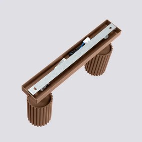 Brilagi - Faretto LED CRESTO 2xGU10/10W/230V marrone