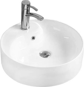 Mexen Lila lavandino da appoggio 46 x 46 cm, bianco - 21824600