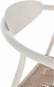 Sedia Da Esterno In Alluminio Con Braccioli Impilabile Linares Wall Bizzotto