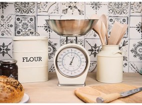 Bilancia da cucina in crema, portata 4 kg Living Nostalgia - Kitchen Craft