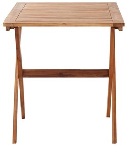 Tavolo da giardino 110x67x74 cm in legno massello di acacia