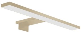 Illuminazione specchio bagno LED/8W/230V 4000K 50 cm IP44 oro opaco