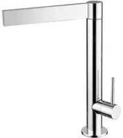 Miscelatore cucina canna a taglio in ottone cromato serie Saturno Keller taps