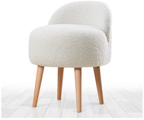 Sgabello bianco Rufmee - Artie