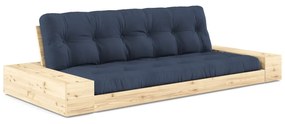 Divano letto blu scuro 244 cm Base - Karup Design