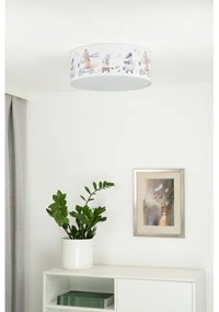 Duolla - Lampada LED da soffitto per bambini CORTINA LED/26W/230V Ø40cm 4000K