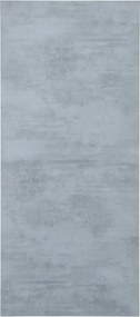 Anta per porta scorrevole esterno muro Cemento in mdf grigio, L 92.5 x H 211.5 cm spessore 50 mm, apertura reversibile