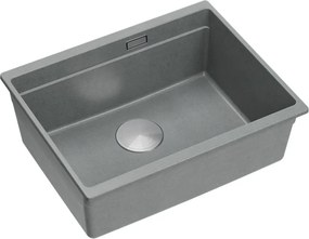 Lavello in granito Logan 100 Grey Metallic