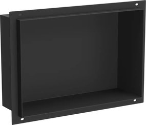 Mexen X-Wall-NR mensola da incasso senza cornice 30 x 20 cm, nera - 1971302010