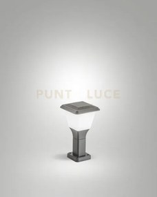 Lena paletto grigio scuro cm.30 attacco e27 ip65