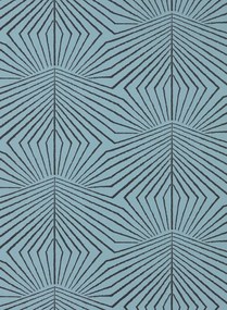 Harlequin Tapete Dawning - Copenhagen Blue/ Ritual