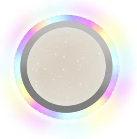 Leuchten Direkt 15411-21- LED RGB Plafoniera dimmerabile CYBA LED/26W/230V