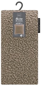 Federa decorativa in sherpa 40x40 cm Woolen – douceur d'intérieur