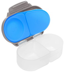 Box porta merenda piccolo – blu/grigio