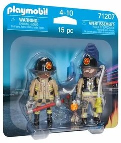Figure Articolate Playmobil 71207 Pompiere 15 Pezzi Duo
