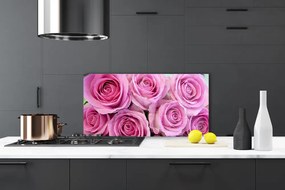 Rivestimento parete cucina Rose, fiori, piante 100x50 cm