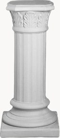 Portavaso da esterno Foglie, alt. 75 cm