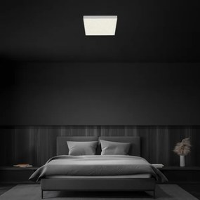 Briloner 7078-414 - Plafoniera LED STAR SKY LED/21W/230V 28x28 cm argento