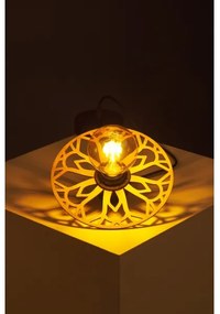 Lampadario a sospensione con filo FALCO 1xE27/60W/230V diametro 20 cm beige