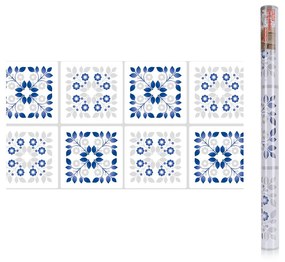 6 Rotoli Carta Adesive Per Mobili 45X200cm Colorati con Disegni Carta da Parati Autoadesive Rivestimento PVC Lavabile