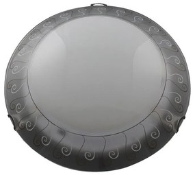 Plafoniera neoclassico Rigoletto bianco IP20, 3XE27