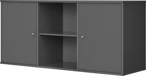 Cassettiera bassa antracite a sospensione 133x61 cm Mistral - Hammel Furniture