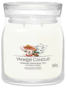 London Christmas Tea, candela giara media Yankee Candle