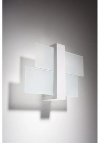 Sollux SL.0079 - Applique FENIKS 1 1xE27/60W/230V bianco