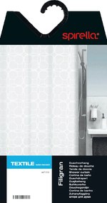 Tenda per doccia 180x200 cm Filigran – Spirella