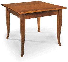 EDGAR - tavolo da pranzo in legno massello cm 120 X 80