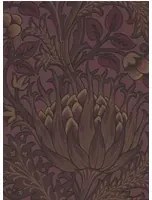 Morris & Co Carta da parati Artichoke - Wine