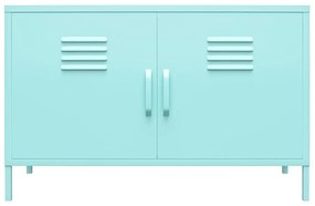 Armadietto in metallo azzurro 100x64 cm Cache - Novogratz