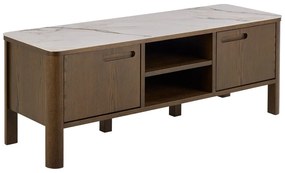 Mobile TV marrone con effetto rovere 120x45x40 cm Southampton – Actona