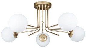 Lampada da soffitto di colore oro, altezza 34 cm Star - Squid Lighting