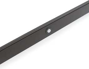 Barra Appendiabili per Armadio a Batteria 40,8-55,8 cm con LED Bianco Naturale e Sensore di Movimento Emuca Moka...