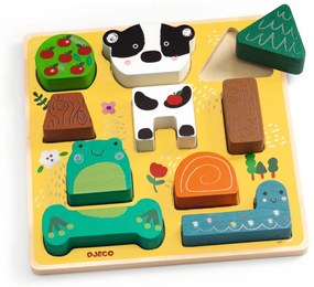 Puzzle & gioco di costruzione - Animali felici