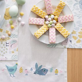 Runner da tavola in cotone 32x220 cm Cottage Friends - Catherine Lansfield