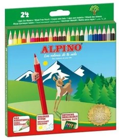 Matite colorate Alpino AL010658 Multicolore 24 Pezzi