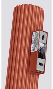 Lampada da parete color mattone Gleam – Sollux