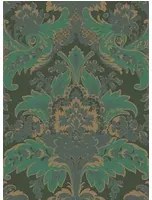 Aldwych - Designtapete von Cole & Son - Green & Gold