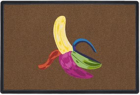 Zerbino lavabile con base in gomma Pop Art.