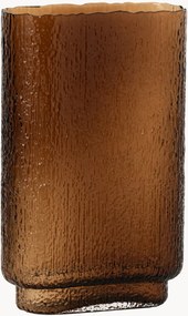 Vaso in vetro Amber, alt. 25 cm