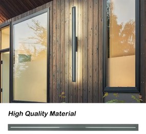 Brilagi - Lampada da parete LED per esterni LINEO LED/24W/230V 3000K IP65 antracite