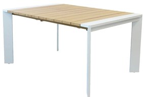 IMPACTO - tavolo con struttura in alluminio verniciato bianco o antracite